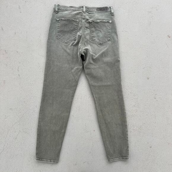 Baldwin The Rivington Skinny Crop Jeans Gray Size 31 - Picture 2 of 5